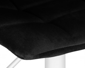 Стул барный DOBRIN TAILOR WHITE, черный велюр (MJ9-101) в Заречном - zarechnyy.ok-mebel.com | фото 7