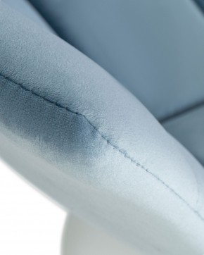 Стул барный DOBRIN TAILOR WHITE, пудрово-голубой велюр (MJ9-74) в Заречном - zarechnyy.ok-mebel.com | фото 10