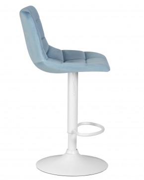 Стул барный DOBRIN TAILOR WHITE, пудрово-голубой велюр (MJ9-74) в Заречном - zarechnyy.ok-mebel.com | фото 3
