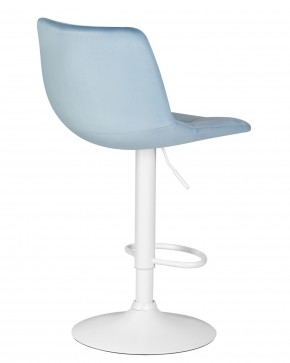 Стул барный DOBRIN TAILOR WHITE, пудрово-голубой велюр (MJ9-74) в Заречном - zarechnyy.ok-mebel.com | фото 4