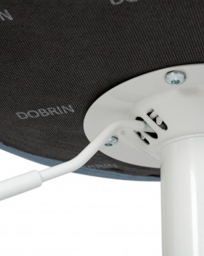 Стул барный DOBRIN TAILOR WHITE, пудрово-голубой велюр (MJ9-74) в Заречном - zarechnyy.ok-mebel.com | фото 7