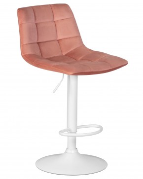 Стул барный DOBRIN TAILOR WHITE, пудрово-розовый велюр (MJ9-32) в Заречном - zarechnyy.ok-mebel.com | фото 2