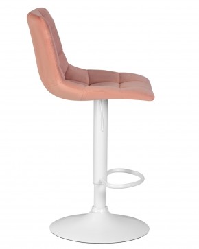 Стул барный DOBRIN TAILOR WHITE, пудрово-розовый велюр (MJ9-32) в Заречном - zarechnyy.ok-mebel.com | фото 3