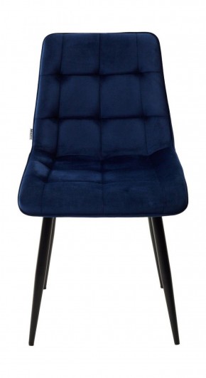 Стул CHIC BLUVEL-86 NAVY BLUE / черный каркас М-City в Заречном - zarechnyy.ok-mebel.com | фото 5