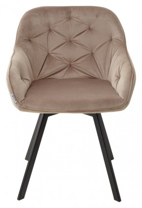 Стул GALE 360 град. поворот. BLUVEL-40 BEIGE, велюр/ черный каркас, М-City в Заречном - zarechnyy.ok-mebel.com | фото 6