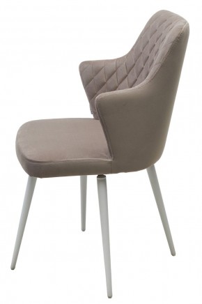 Стул HERMAN 360 град. ЛАТТЕ #25, велюр / белый каркас М-City в Заречном - zarechnyy.ok-mebel.com | фото 6