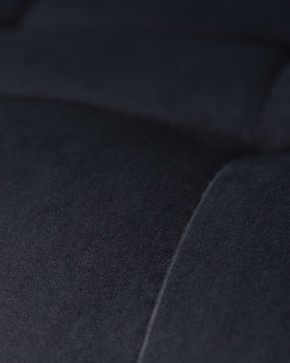 Стул обеденный DOBRIN CHILLY, Черный Holland 75, основание черное в Заречном - zarechnyy.ok-mebel.com | фото 2