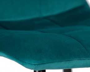 Стул обеденный DOBRIN CHILLY, Морской волны Holland 56, основание черное в Заречном - zarechnyy.ok-mebel.com | фото 7