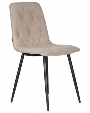 Стул обеденный DOBRIN CHILLY ROMBO, Капучино Simple 05, основание черное в Заречном - zarechnyy.ok-mebel.com | фото 2