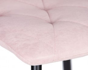 Стул обеденный DOBRIN CHILLY ROMBO, Розовый Simple 03, основание черное в Заречном - zarechnyy.ok-mebel.com | фото 7