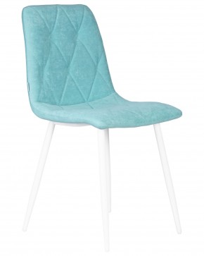 Стул обеденный DOBRIN CHILLY ROMBO, Тиффани Simple 51, основание белый в Заречном - zarechnyy.ok-mebel.com | фото 2