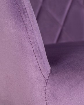 Стул обеденный DOBRIN ROBERT, черные матовые ножки, велюр V108-45 Темно-фиолетовый в Заречном - zarechnyy.ok-mebel.com | фото 7
