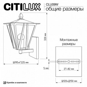 Светильник на штанге Citilux FORTS CLU09W в Заречном - zarechnyy.ok-mebel.com | фото 9