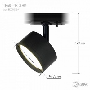 Светильник на штанге Эра  TR48 - GX53 BK в Заречном - zarechnyy.ok-mebel.com | фото 7