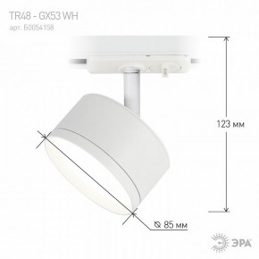 Светильник на штанге Эра  TR48 - GX53 WH в Заречном - zarechnyy.ok-mebel.com | фото 4