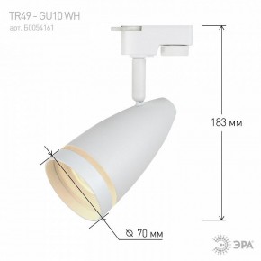 Светильник на штанге Эра  TR49 - GU10 WH в Заречном - zarechnyy.ok-mebel.com | фото 4