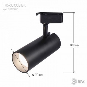 Светильник на штанге Эра  TR5-30 COB BK в Заречном - zarechnyy.ok-mebel.com | фото 5