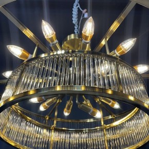 Светильник на штанге Imperiumloft RH Marais Round Chandelier 40,2668 в Заречном - zarechnyy.ok-mebel.com | фото 5
