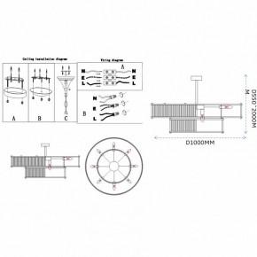 Светильник на штанге Imperiumloft RH Marais Round Chandelier 40,2668 в Заречном - zarechnyy.ok-mebel.com | фото 11