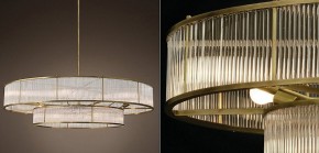 Светильник на штанге Imperiumloft RH Marais Round Chandelier 40,2668 в Заречном - zarechnyy.ok-mebel.com | фото 2