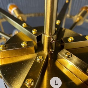 Светильник на штанге Imperiumloft RH Marais Round Chandelier 40,2668 в Заречном - zarechnyy.ok-mebel.com | фото 5