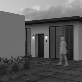 Светильник на штанге Maytoni Clyde O493WL-01B в Заречном - zarechnyy.ok-mebel.com | фото 4