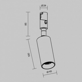 Светильник на штанге Maytoni Focus Led TR201-1-10W3K-M-B в Заречном - zarechnyy.ok-mebel.com | фото 7
