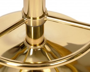 Табурет барный DOBRIN BRUNO GOLD, зеленый велюр (MJ9-88) в Заречном - zarechnyy.ok-mebel.com | фото 5