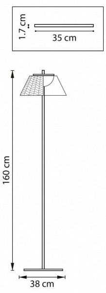 Торшер Lightstar Napoli 794710 в Заречном - zarechnyy.ok-mebel.com | фото 6