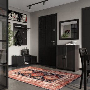 Тумба СИРИУС двухдверная, цвет Дуб Венге в Заречном - zarechnyy.ok-mebel.com | фото 4