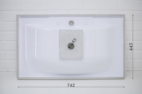 Умывальник мебельный "Milen 75" в Заречном - zarechnyy.ok-mebel.com | фото 8