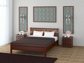 ВЕРОНИКА-1 Кровать из массива 1200 в Заречном - zarechnyy.ok-mebel.com | фото 3