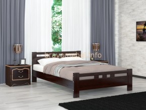 ВЕРОНИКА-2 Кровать из массива 1400  в Заречном - zarechnyy.ok-mebel.com | фото 4