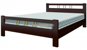 ВЕРОНИКА-3 Кровать из массива 1600  в Заречном - zarechnyy.ok-mebel.com | фото 3