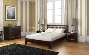 ВЕРОНИКА Кровать из массива 1600 в Заречном - zarechnyy.ok-mebel.com | фото 5