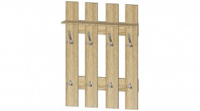 Вешалка 800 (сонома) в Заречном - zarechnyy.ok-mebel.com | фото