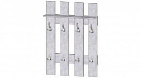Вешалка 800 (цемент светлый) в Заречном - zarechnyy.ok-mebel.com | фото