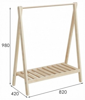 Вешалка гардеробная Стойка низкая в Заречном - zarechnyy.ok-mebel.com | фото 11