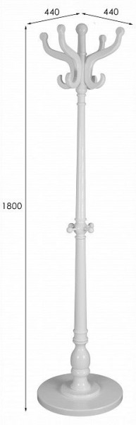 Вешалка-стойка В 1Н в Заречном - zarechnyy.ok-mebel.com | фото 7