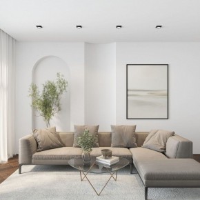 Встраиваемый светильник Denkirs FLAT DK2091-BK в Заречном - zarechnyy.ok-mebel.com | фото 5