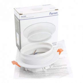 Встраиваемый светильник Feron DL502 51089 в Заречном - zarechnyy.ok-mebel.com | фото 9