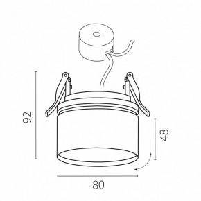 Встраиваемый светильник Lightstar Acuto 215806 в Заречном - zarechnyy.ok-mebel.com | фото 4