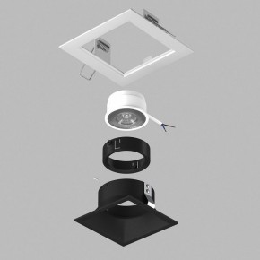 Встраиваемый светильник Lightstar Domino D51607BMOD в Заречном - zarechnyy.ok-mebel.com | фото 2