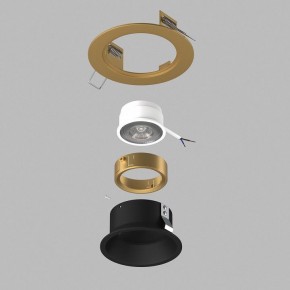 Встраиваемый светильник Lightstar Domino D61307GMOD в Заречном - zarechnyy.ok-mebel.com | фото 3