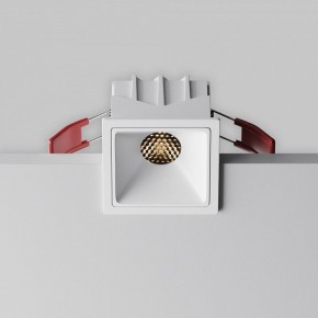 Встраиваемый светильник Maytoni Alfa LED DL043-01-10W3K-SQ-W-1 в Заречном - zarechnyy.ok-mebel.com | фото 2