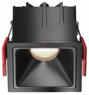 Встраиваемый светильник Maytoni Alfa LED DL043-01-10W4K-SQ-B-1 в Заречном - zarechnyy.ok-mebel.com | фото