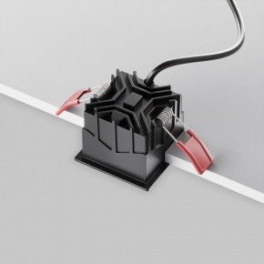 Встраиваемый светильник Maytoni Alfa LED DL043-01-10W4K-SQ-B-1 в Заречном - zarechnyy.ok-mebel.com | фото 9