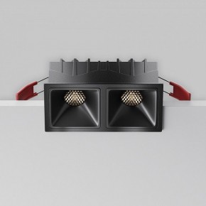 Встраиваемый светильник Maytoni Alfa LED DL043-02-10W4K-SQ-B-1 в Заречном - zarechnyy.ok-mebel.com | фото 2