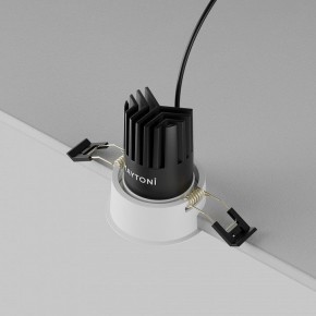 Встраиваемый светильник Maytoni Dip DL115-10W-2.7K-W в Заречном - zarechnyy.ok-mebel.com | фото 6