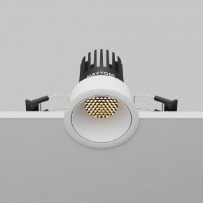 Встраиваемый светильник Maytoni Dip DL115-10W-2.7K-W в Заречном - zarechnyy.ok-mebel.com | фото 7